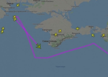 Американский самолет-разведчик начал патрулирование возле оккупированного Крыма