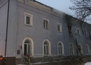 Полиция задержала подозреваемого в поджоге в Киево-Печерской лавре