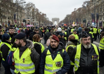 Среди регулировщиков на акции “желтых жилетов” во Франции нашли боевиков ДНР