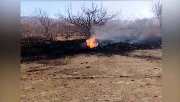 В Пакистане разбился истребитель