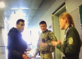 Учитель английского. В Борисполе иностранец напал на пограничника