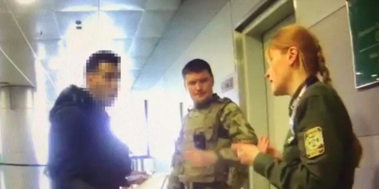 Учитель английского. В Борисполе иностранец напал на пограничника