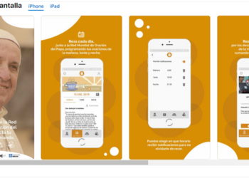 Кликни и молись: Папа Римский представил мобильное приложение для молитв