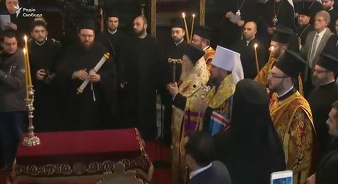 Варфоломей подписал томос об автокефалии ПЦУ