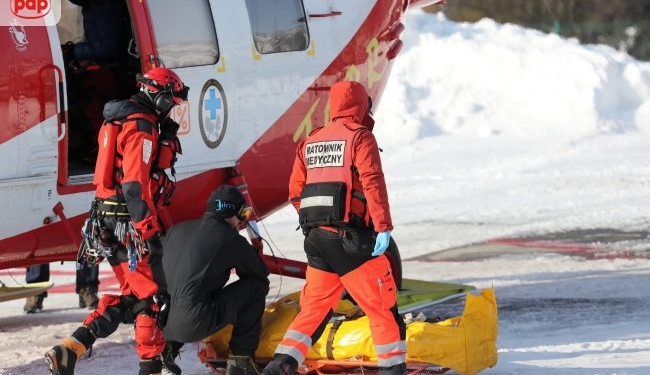 В польских Татрах лавиной накрыло шестерых туристов