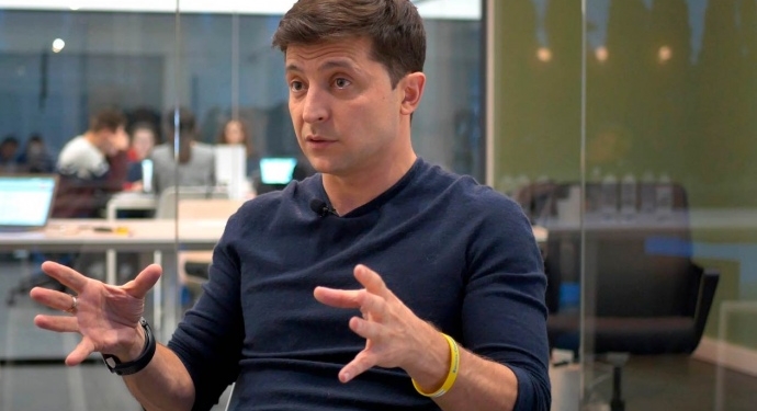 О предвыборных концертах, избирательном реалити-шоу и прекращении огня, – большое интервью Владимира Зеленского