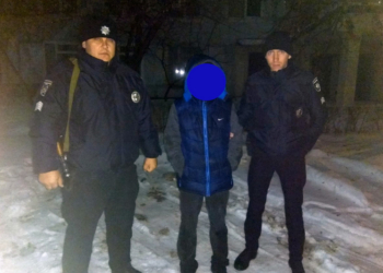 В Южноукраинске полиция охраны задержала вора на месте преступления