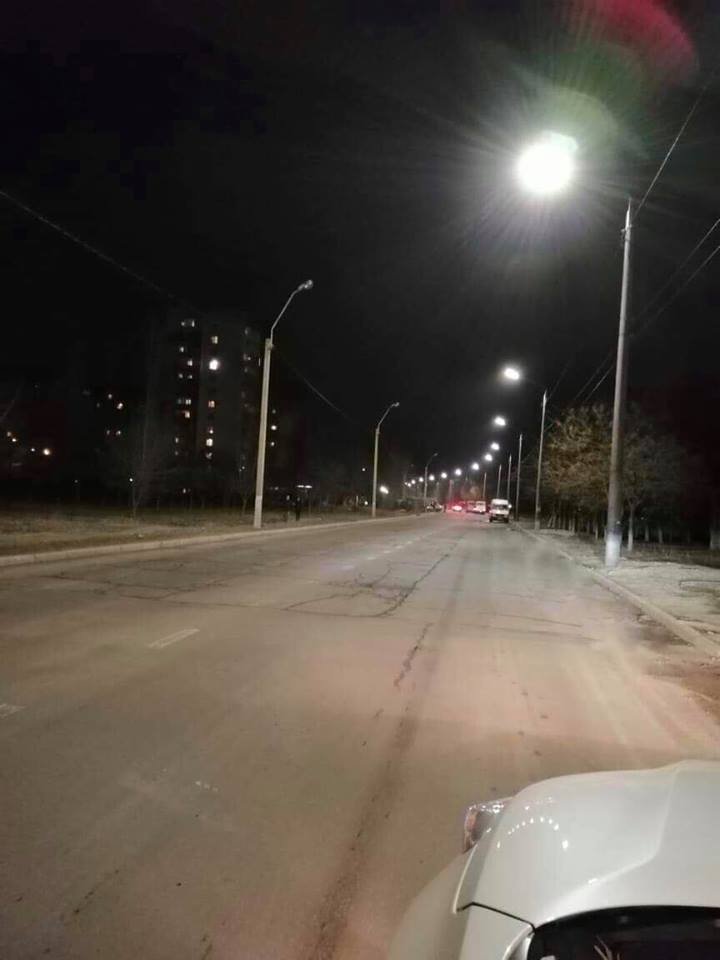 Дорогу вокруг Намыва теперь освещают LED-светильники 1