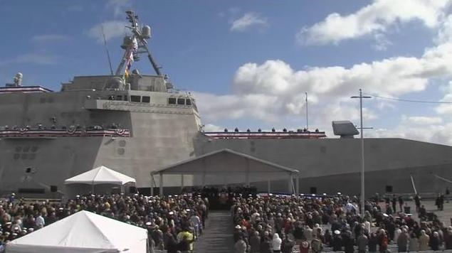 В состав ВМС США вошел новейший корабль-невидимка