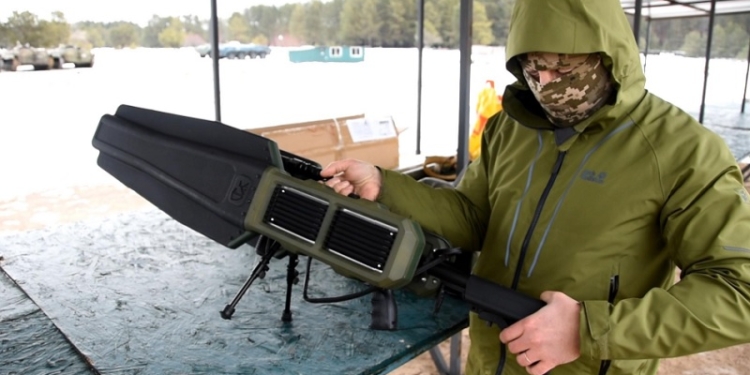 На полигоне Черниговщины проходит испытания радиовинтовка украинского производства