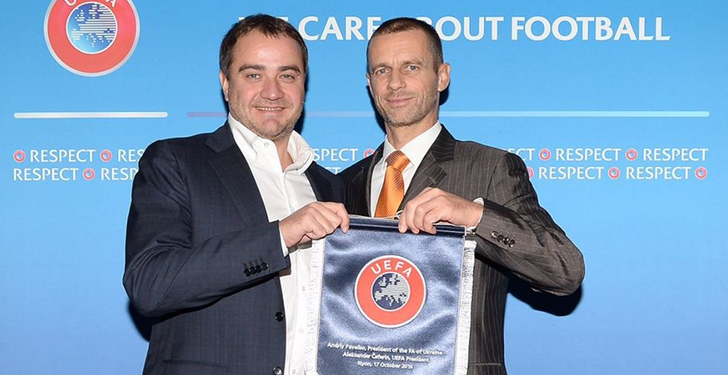 Чеферин переизбран президентом УЕФА, Павелко вошел в Исполком федерации вместо Суркиса