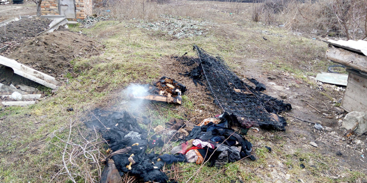На пожаре в Веселиново спасены две женщины