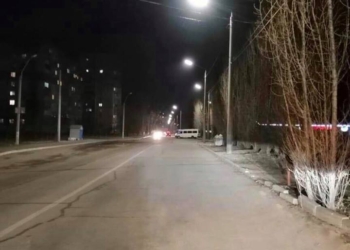 Дорогу вокруг Намыва теперь освещают LED-светильники