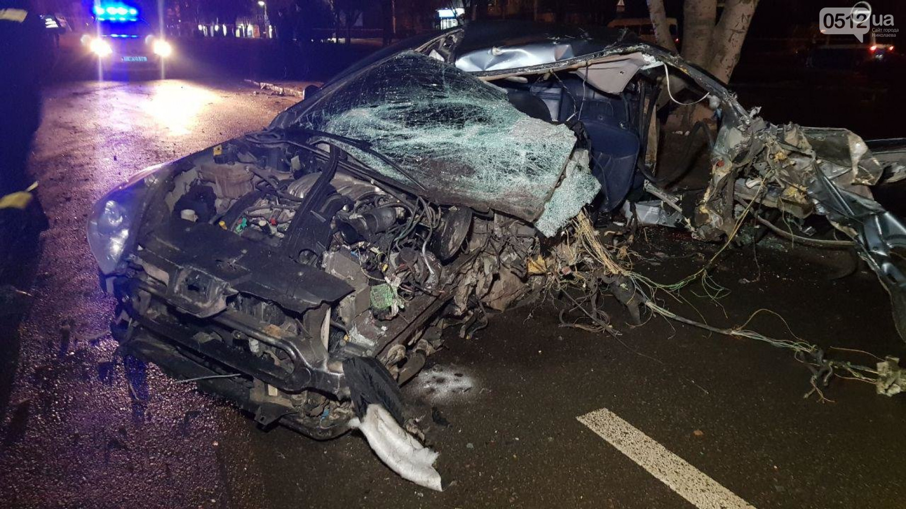 Ночное смертельное ДТП в Николаеве: двое погибших, еще одна пострадавшая госпитализирована