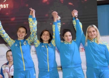 Юные рапиристки из Николаева помогли Украине добыть командную «бронзу» на чемпионате Европы
