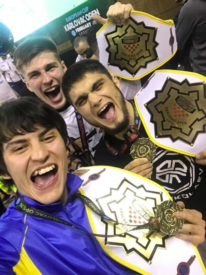 Николаевцы взяли четыре золотых награды на Кубке Европы по кикбоксингу 1