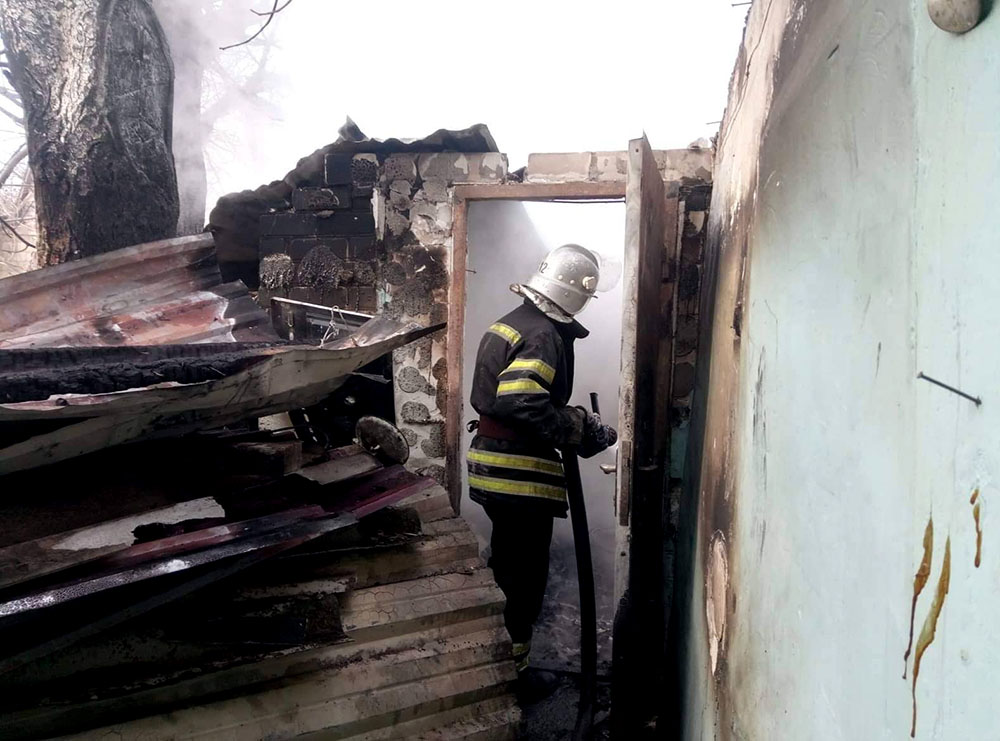 На Николаевщине во время пожара летней кухни пострадал 72-летний хозяин 1