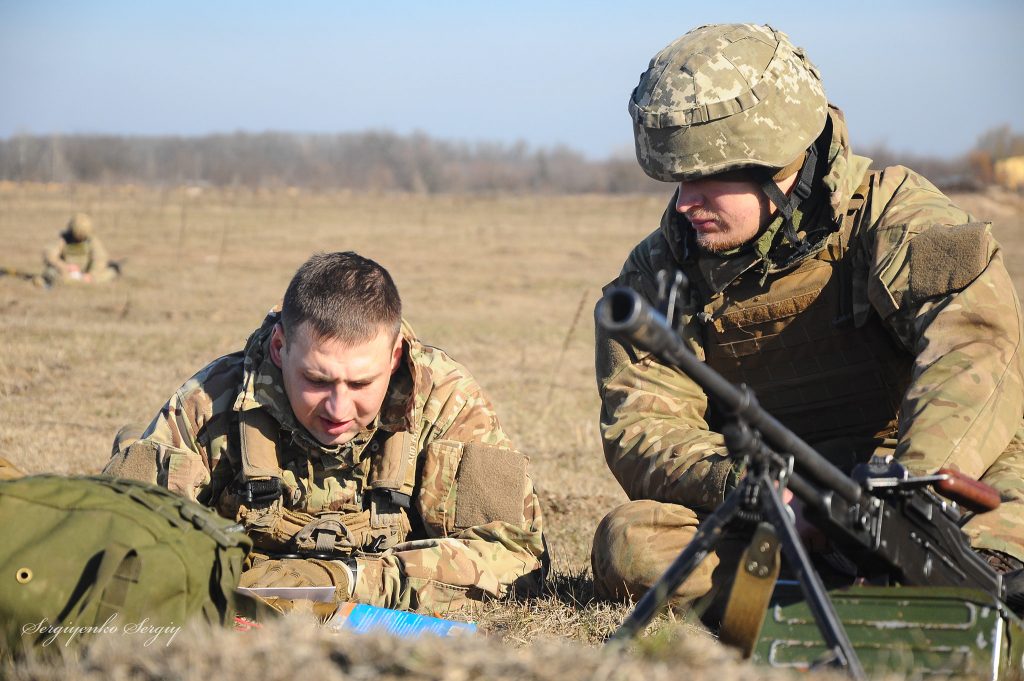 Николаевские морские пехотинцы провели очередные учения по тактической подготовке 1