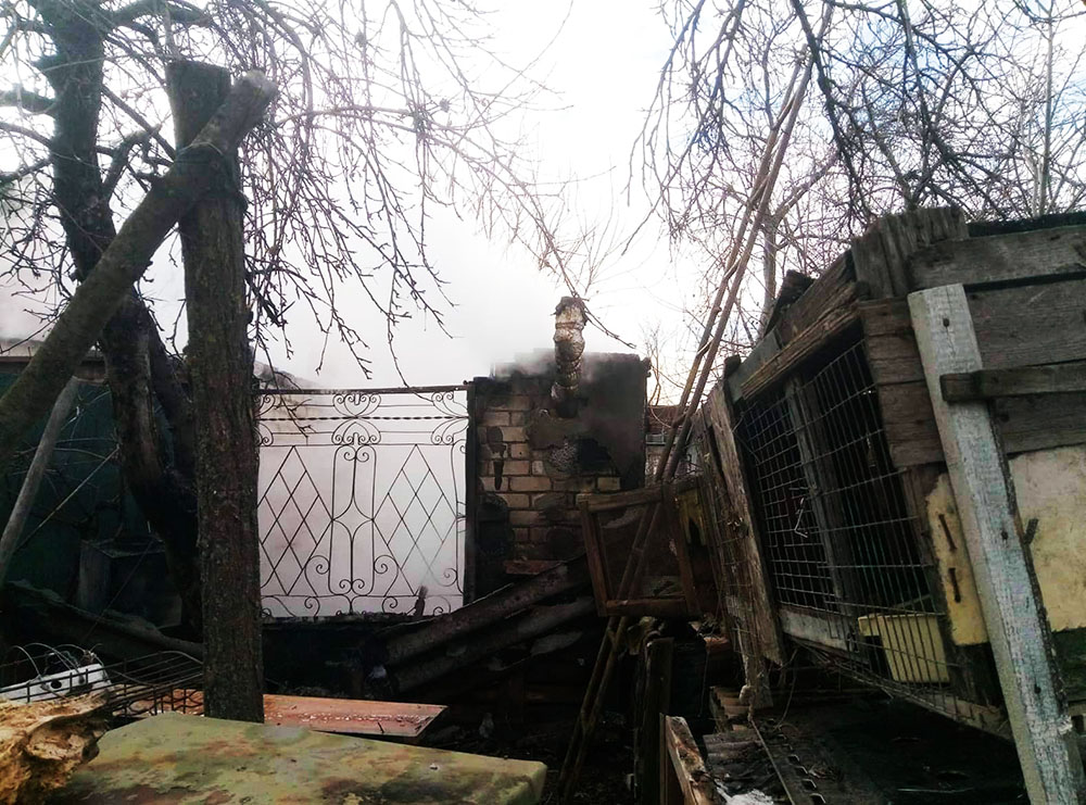 На Николаевщине во время пожара летней кухни пострадал 72-летний хозяин 7