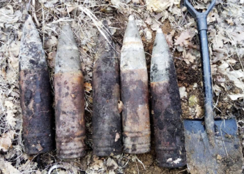 На Николаевщине обезвредили 6 артснарядов
