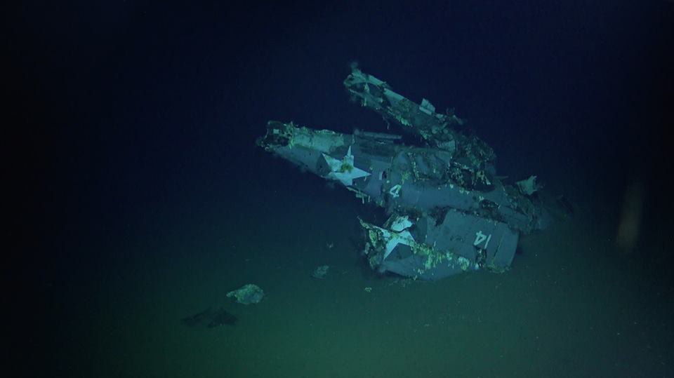 На дне Тихого океана нашли затонувший в 1942 году американский авианосец "Хорнет" 7