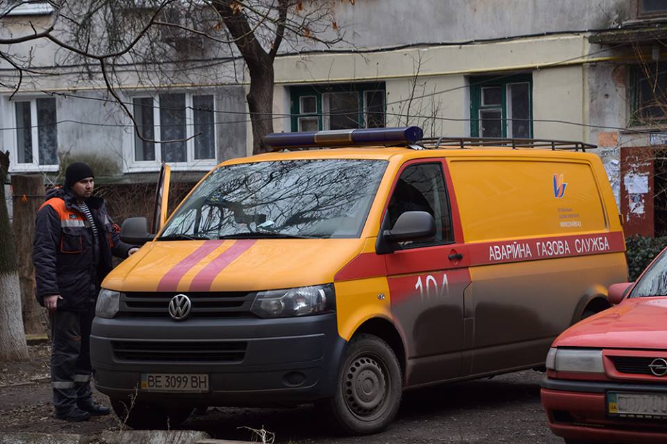 В мкр.Кульбакино в Николаеве в пятиэтажке сгорела квартира 14