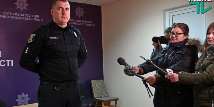 Начальник патрульной полиции заявил, что видеофиксация не подтверждает слова николаевцев об избиении сотрудниками ТОРа
