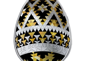 В Канаде выпустили монеты-писанки