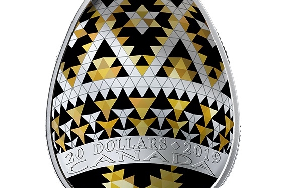 В Канаде выпустили монеты-писанки