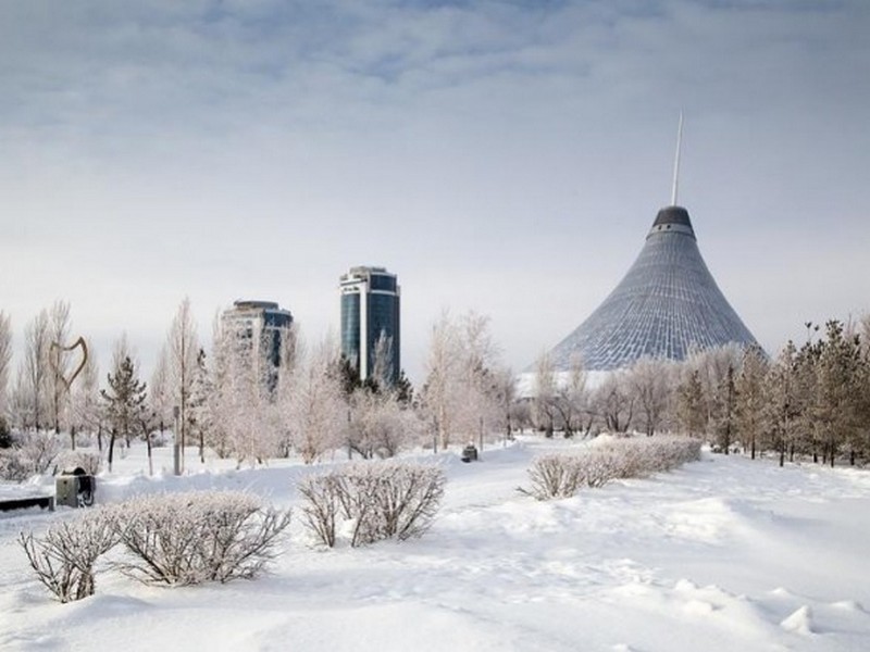 В Казахстане начали закрывать школы из-за мороза 1