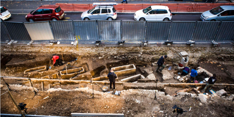 В столице Словении нашли древнеримское захоронение христиан