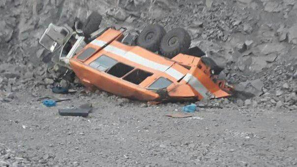 В России в пропасть сорвался автобус с шахтерами: шестеро погибших 1