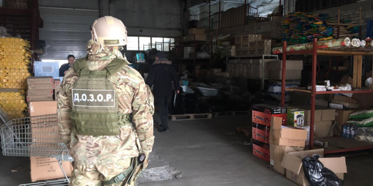 В Николаеве пограничники разоблачили склад с нелегальной продукцией на сумму более 20 млн. гривен