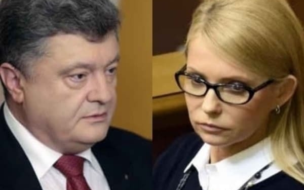 Синхронное плавание. Порошенко и Тимошенко подали законопроекты об ответственности за незаконное обогащение