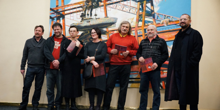 Горожане увидели «промышленный ренессанс» Николаева на картинах современных художников