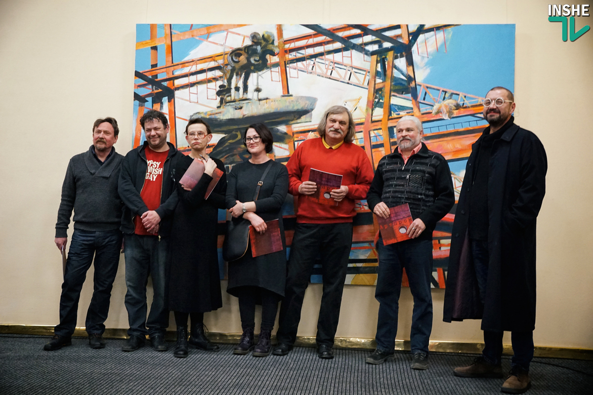 Горожане увидели «промышленный ренессанс» Николаева на картинах современных художников