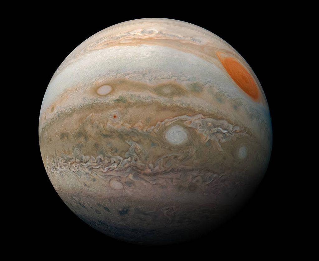 NASA обнародовало впечатляющее фото Юпитера 1
