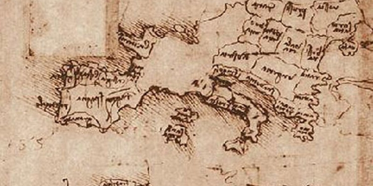 12 оригинальных страниц «Атлантического кодекса» Леонардо да Винчи покажут широкой публике