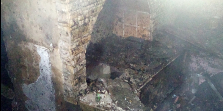 Под Николаевом горел дачный домик