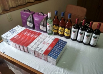 На иностранном судне, зашедшем в один из портов Николаева, таможенники нашли безакцизные сигареты и алкоголь