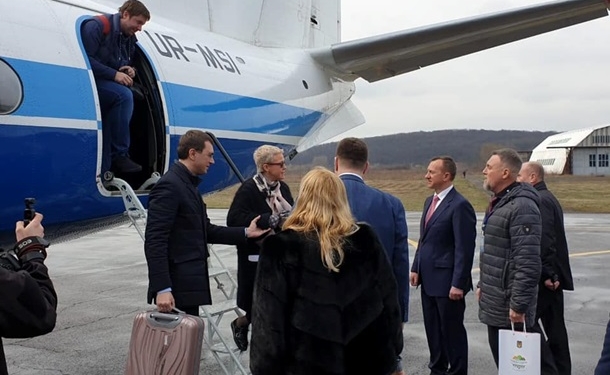 Аэропорт Ужгорода принял первый рейс с 2016 года