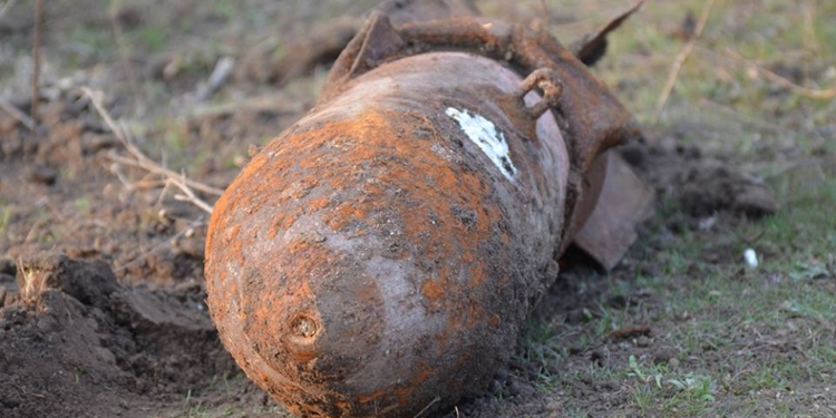 Авиационная бомба, найденная на Николаевщине, уже никому не угрожает