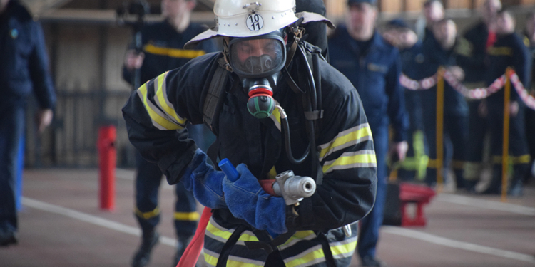 Самыми сильными пожарными-спасателями на Николаевщине оказались южноукраинцы