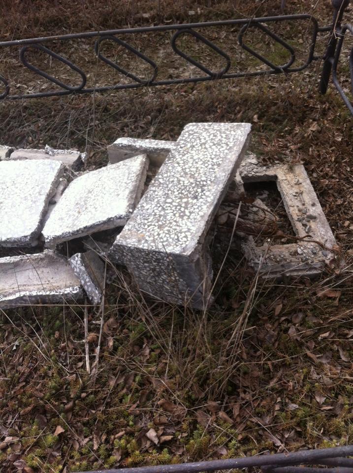 Уничтожен ряд памятников на Мешковском кладбище в Николаеве 5