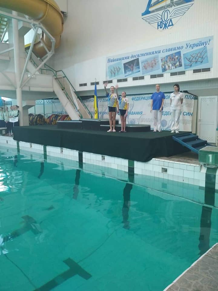 Николаевские юниоры заняли третье место на Чемпионате Украины по синхронному плаванию 3