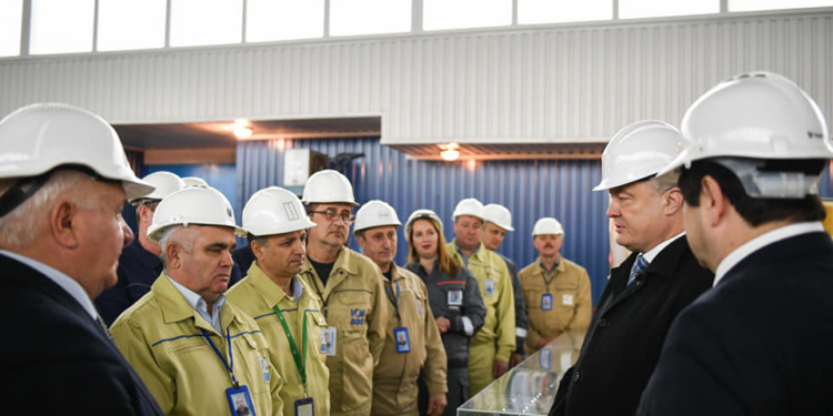 Порошенко на Ташлыкской ГАЭС: «В том, что мы выжили без российского газа, есть весомый вклад атомной энергетики»