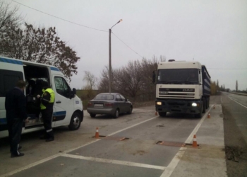 На пункте ГВК на «киевской» трассе оштрафовали 3 водителей из-за перегрузов