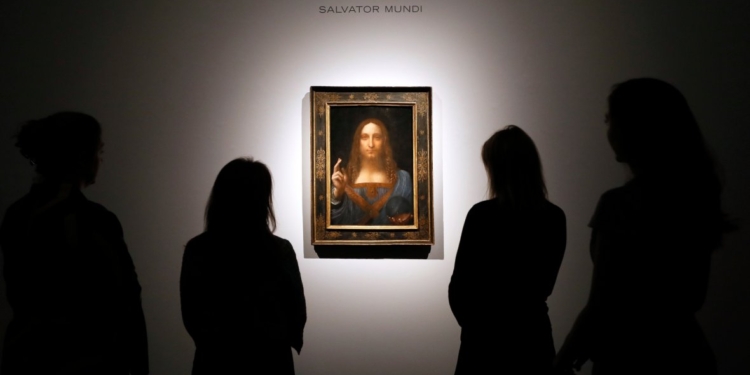 В филиале Лувра в Эмиратах пропала картина Леонардо да Винчи “Спаситель мира”
