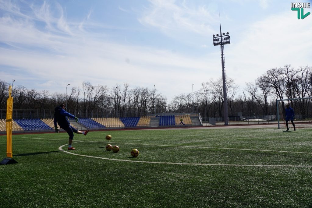 «Я приверженец того, чтобы играть первым номером»: Новый наставник МФК «Николаев» провел открытую тренировку и рассказал, как изменится стиль команды 23