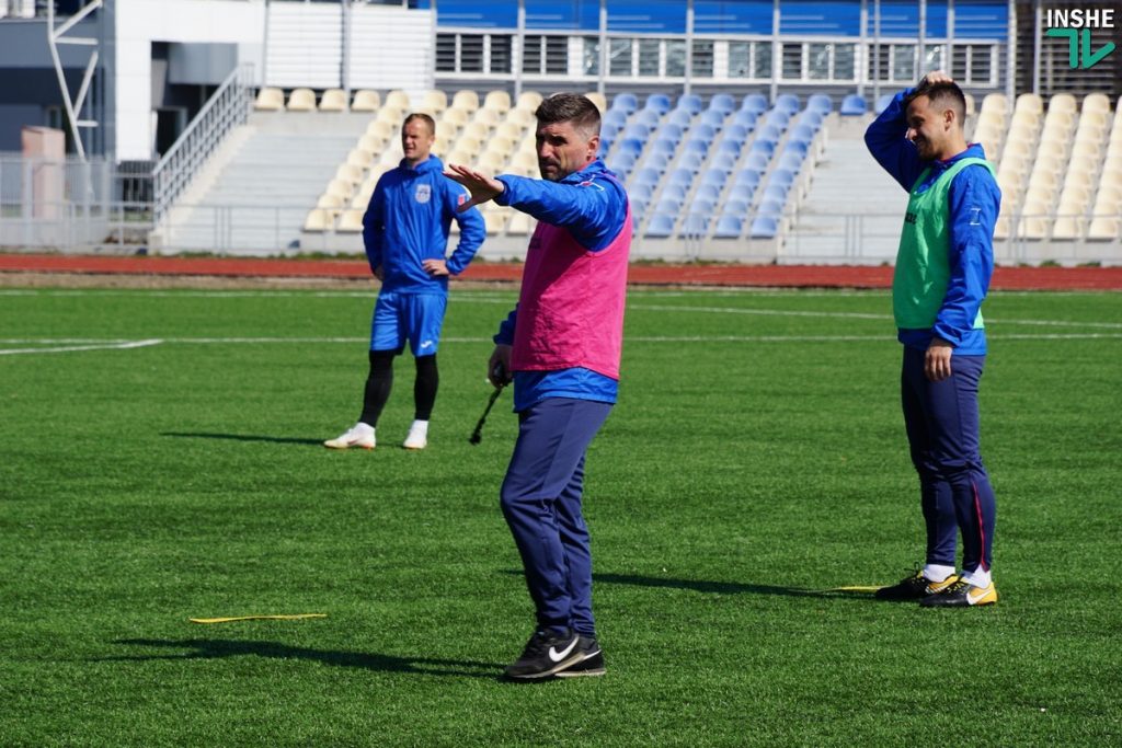 «Я приверженец того, чтобы играть первым номером»: Новый наставник МФК «Николаев» провел открытую тренировку и рассказал, как изменится стиль команды 27